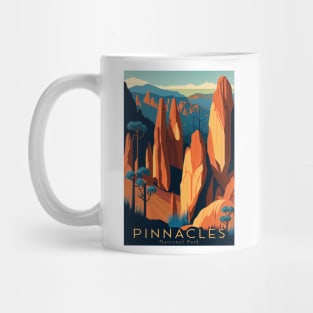 Pinnacles National Park Travel Poster Mug